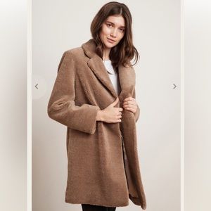 EUC Velvet Coat Teddy Trishelle XS